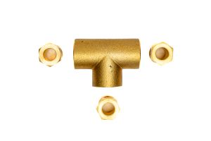 T-CONNECTION FOR COPPER PIPE 8/8/8 mm