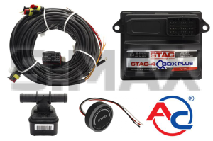 ELECTRONIC SET - STAG Q-BOX PLUS 4 cyl. + LED 600